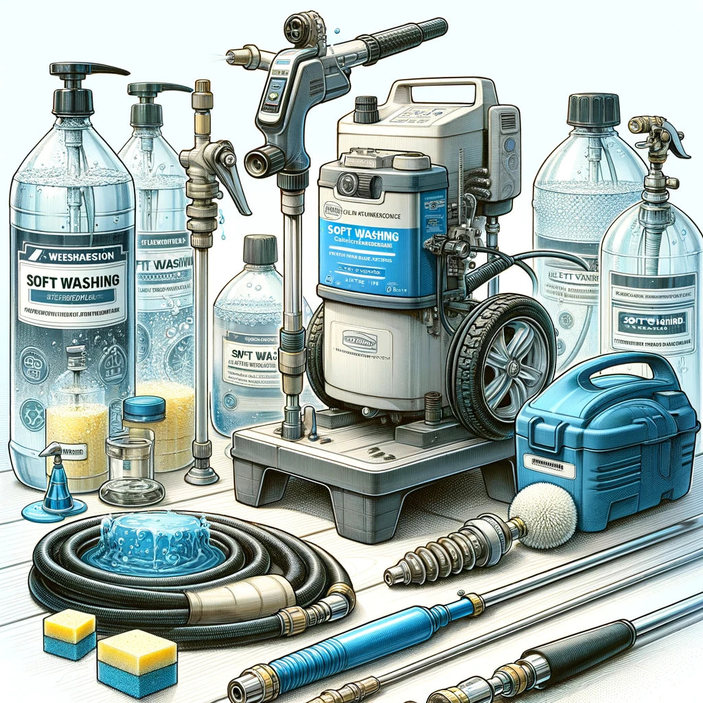 Unlocking The Power of Soft Washing: A Deep Dive Into Essential Soft Washing Equipment