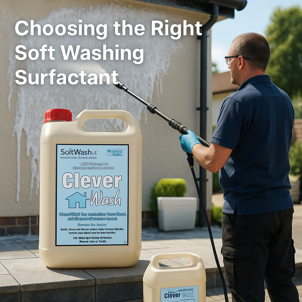 Choosing the Right Soft Washing Surfactants: A Complete Guide 🧼