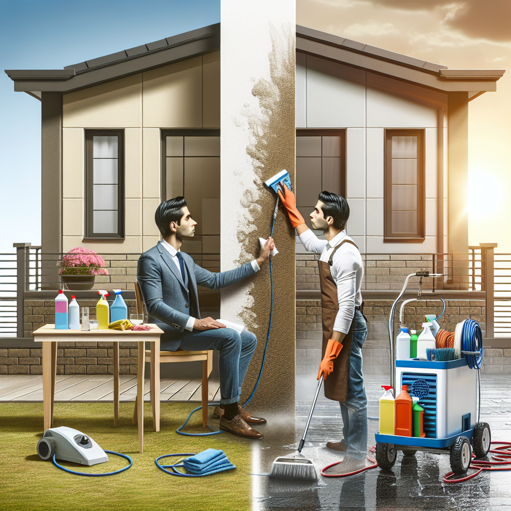 Unleashing The Power of Soft Wash Render Cleaning