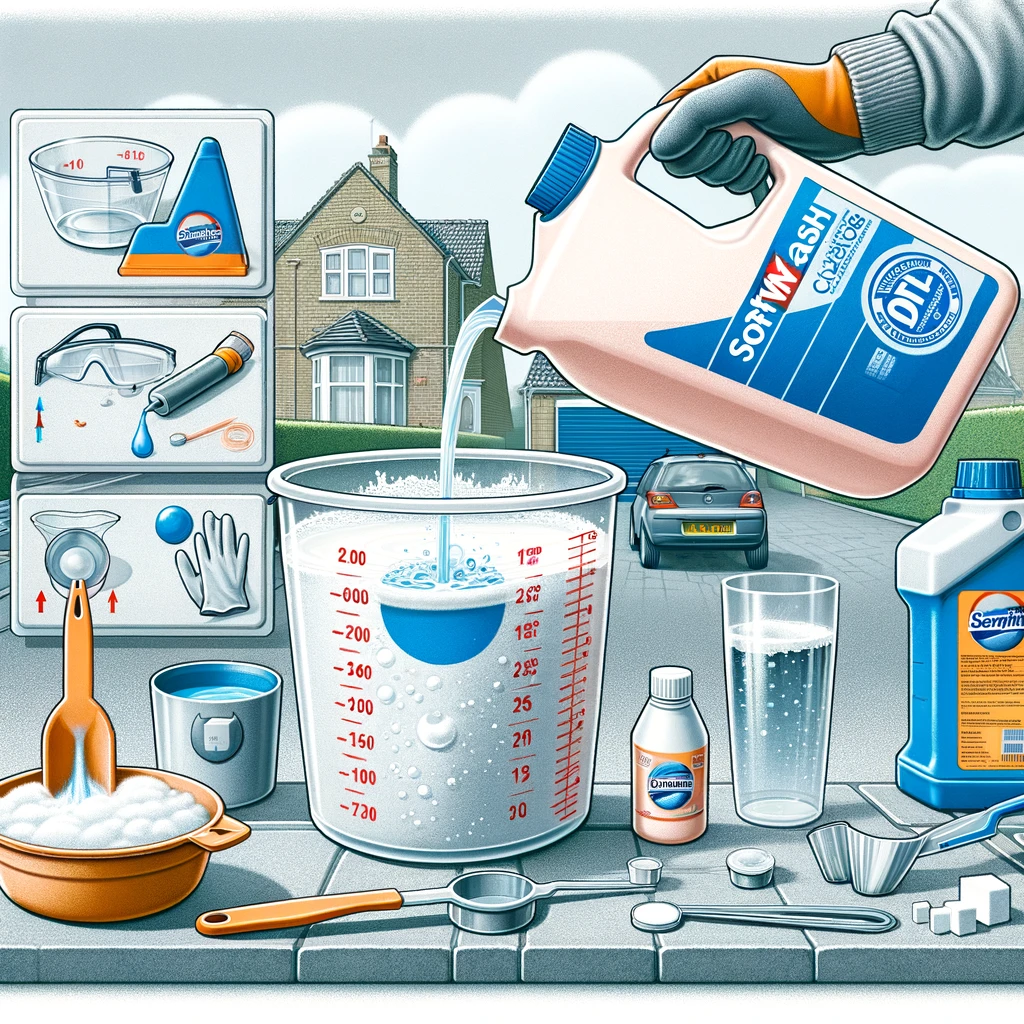 🧽 The Ultimate Guide to Making Your Own Soft Wash Mix 🧽 The Best Way For 2024!