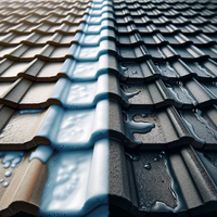 soft washing roof tiles