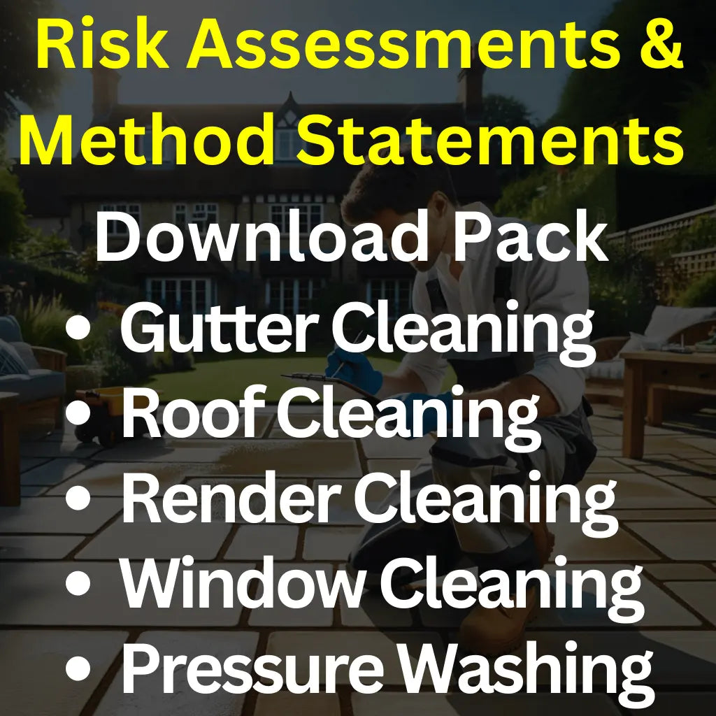 Risk Assessment and Method Statement RAMS Pack for Exterior Cleaning