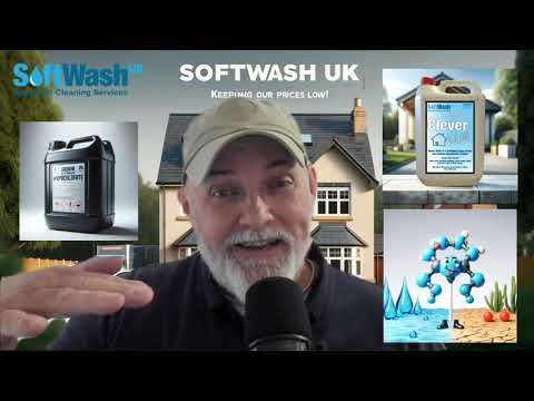 Clever Wash Softwash Surfactant.