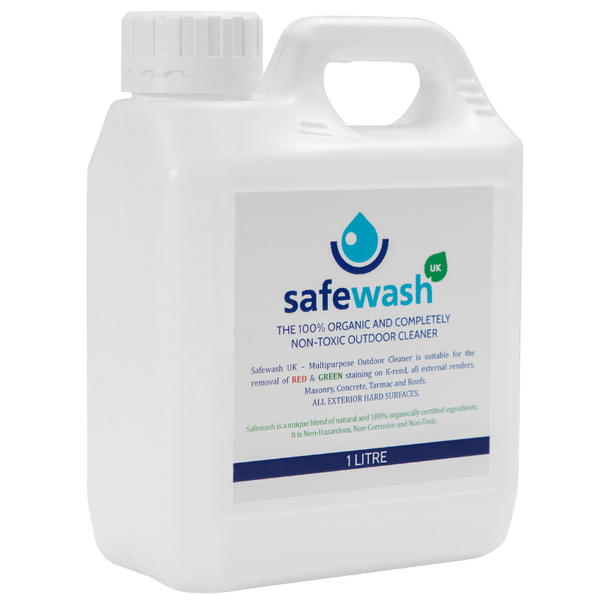 Safewash Softwash Chemicals Non Hazardous, Non Corrosive & Non Toxic SoftWash UK Ltd