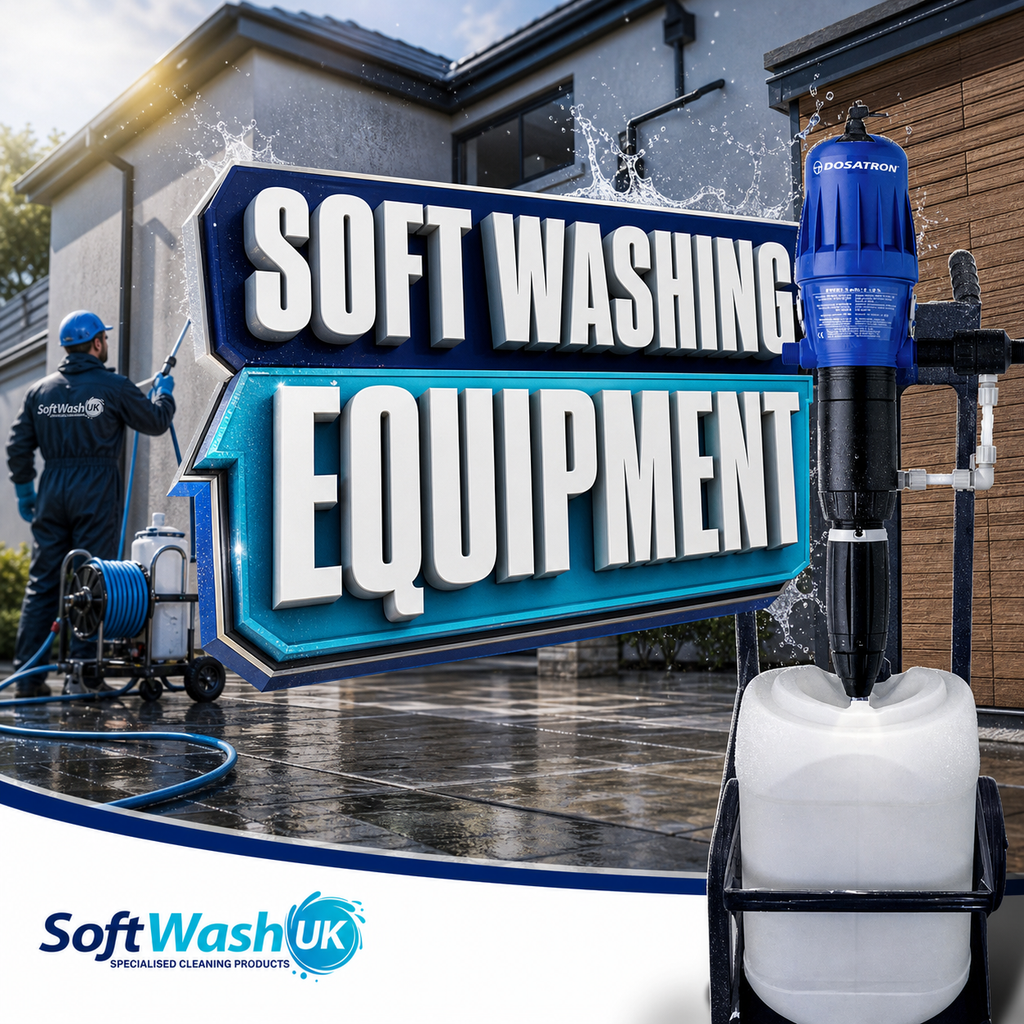 Soft Washing Equipment for Exterior Cleaning Professionals