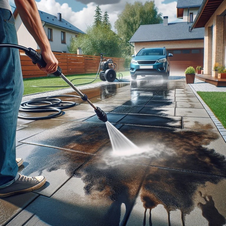 💡 A Deep Dive into Driveway Oil Stain Cleaning: The Art and the Science 🔬
