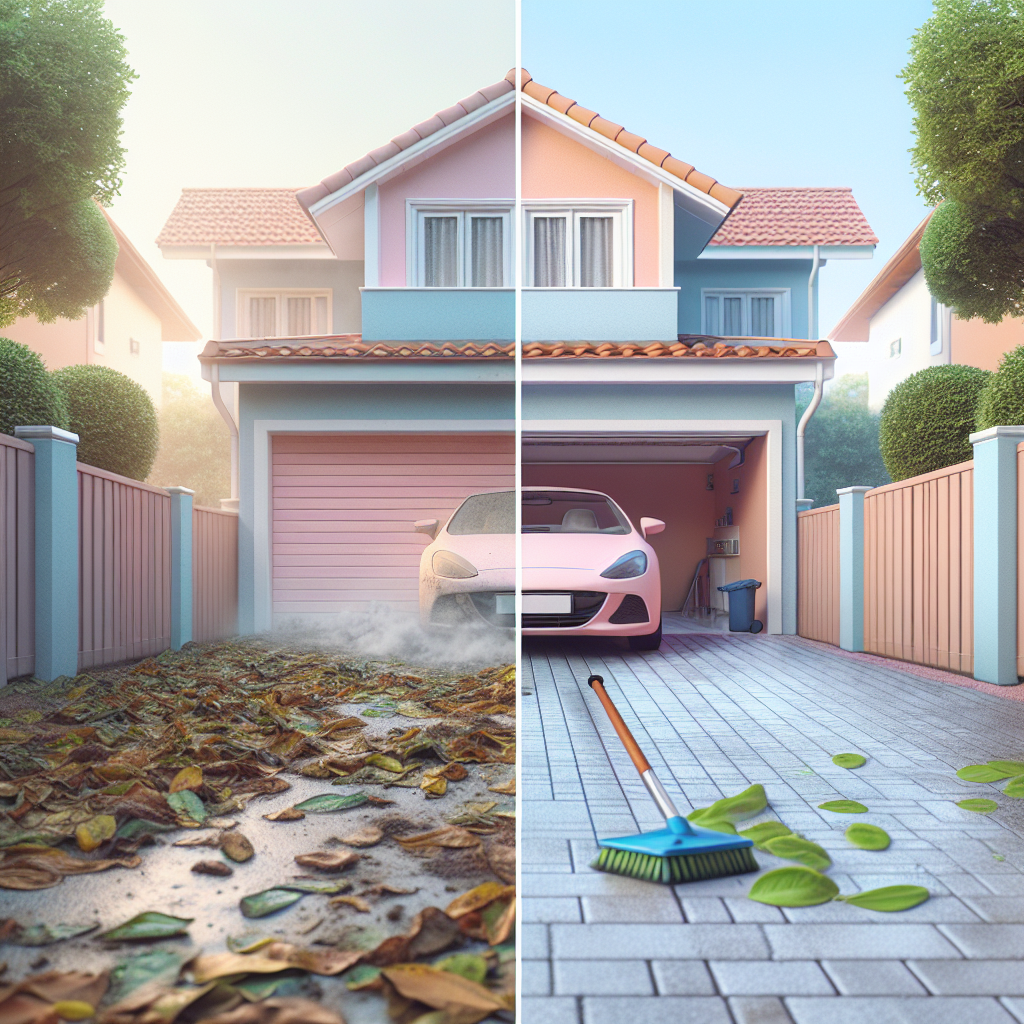 Discover the Power of Soft Wash Driveway Cleaning