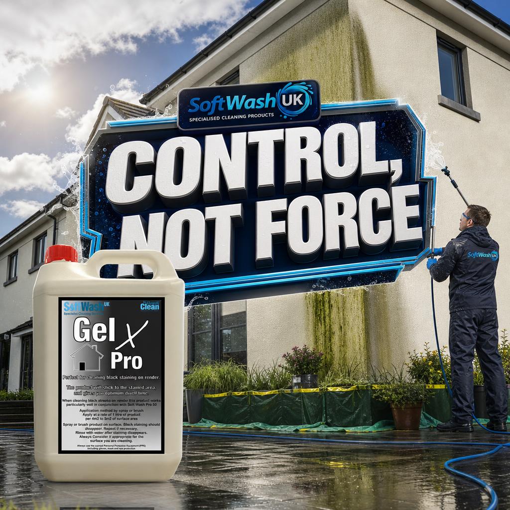 How to Clean Render Without Damage: Softwash Guide