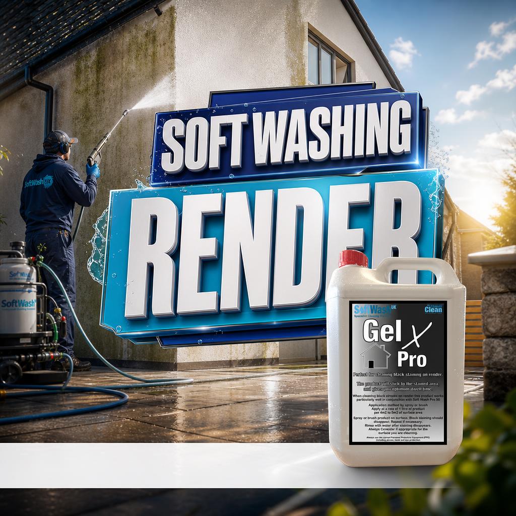 Soft Washing Render: Professional Guide for Safe Render Cleaning