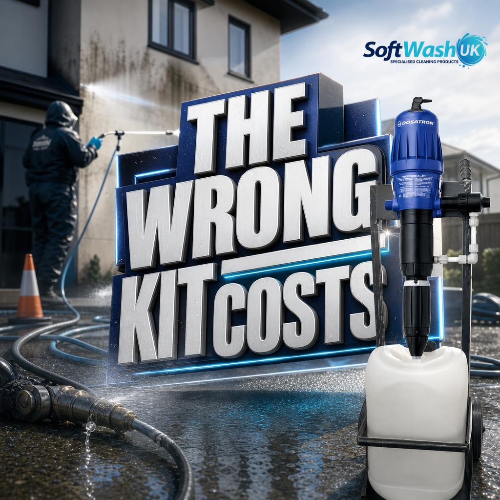 Softwash Equipment Mistakes New Contractors Must Avoid