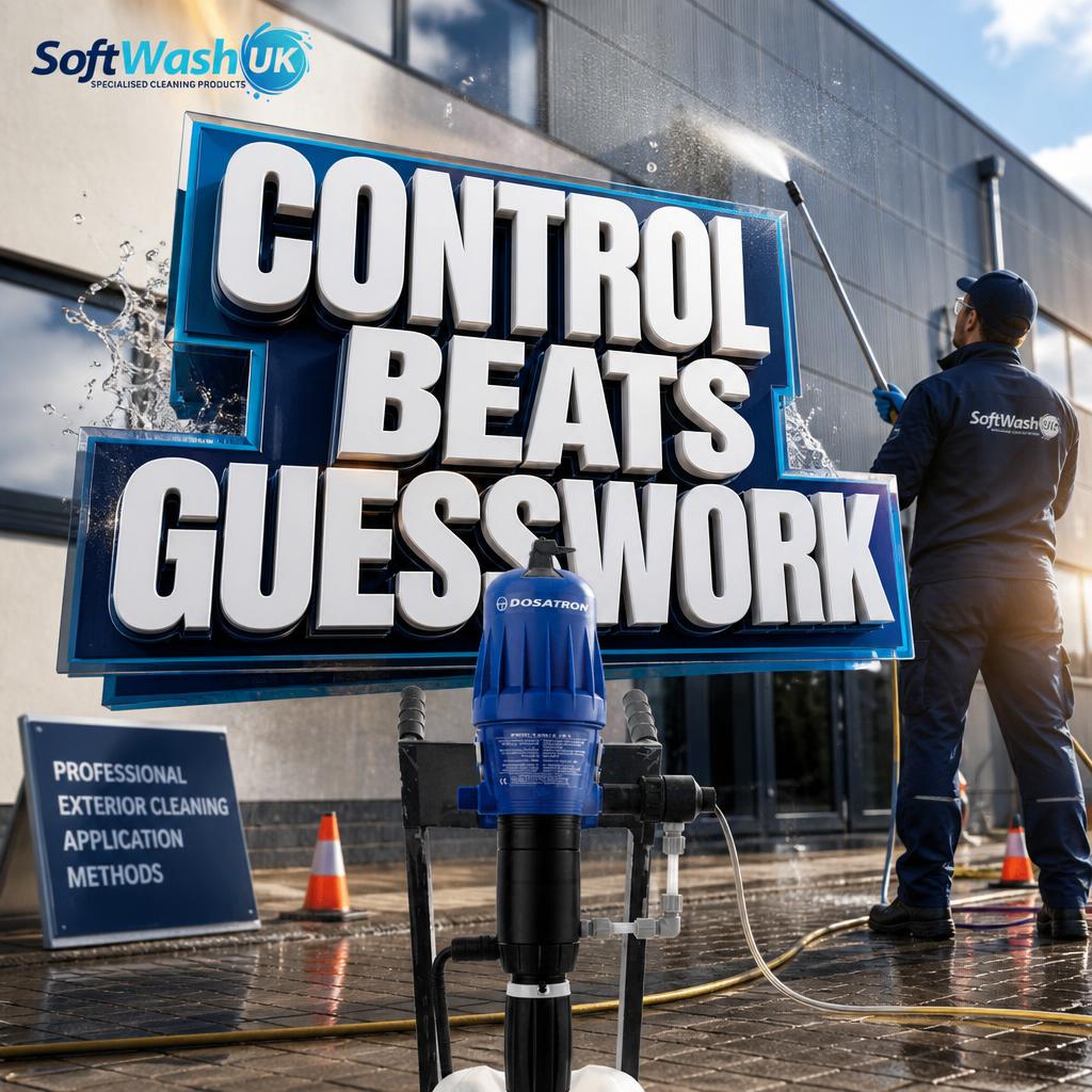 Softwashing Application Methods: Better Results