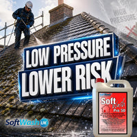 Softwashing Roof Tiles vs Pressure Washing: UK Guide