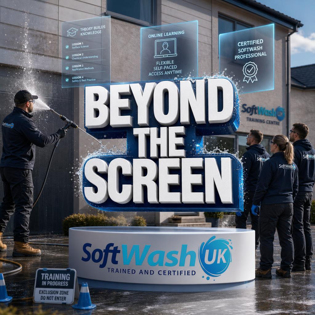 Online Softwash Training: What You Can Learn Safely