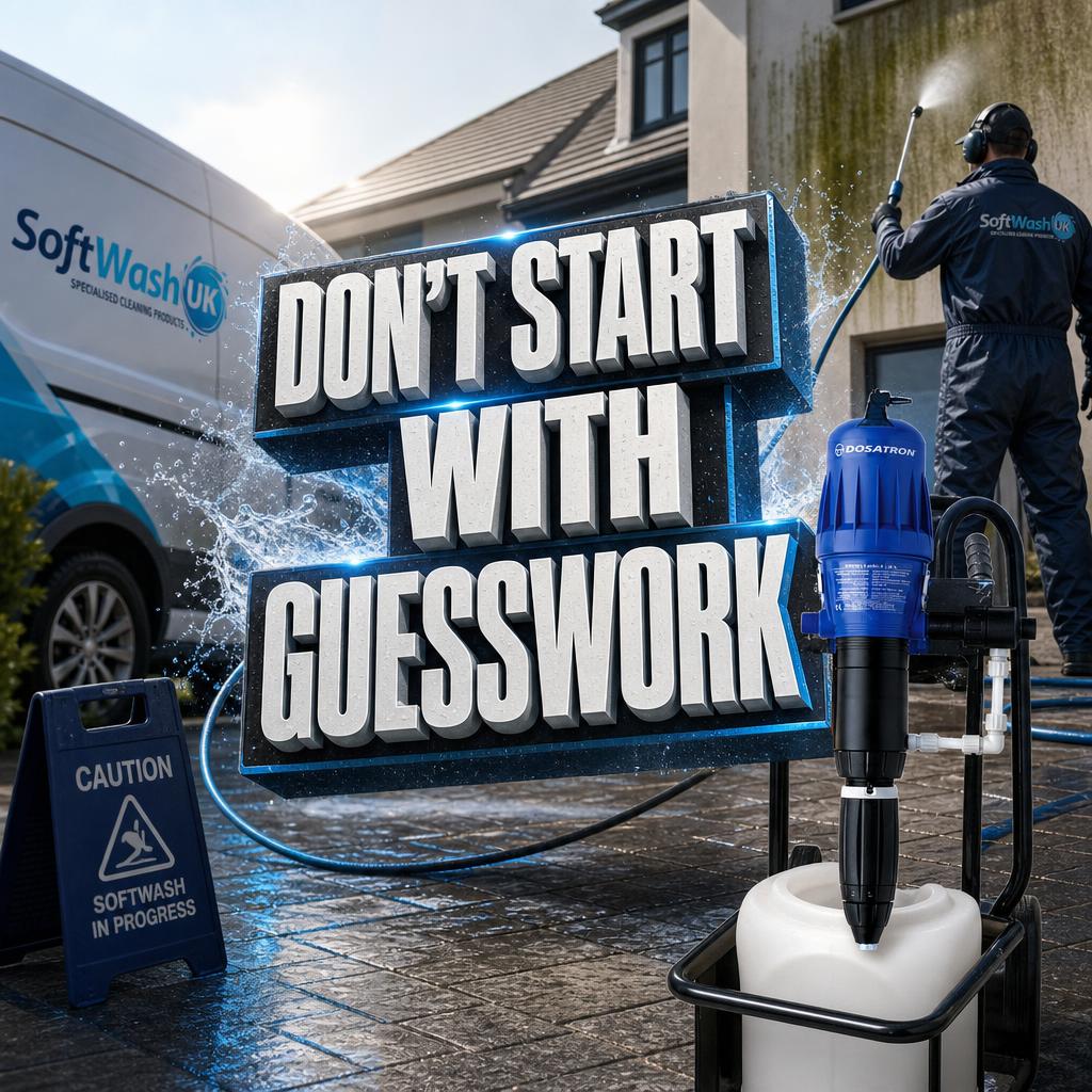 Softwashing Equipment: What You Need to Start