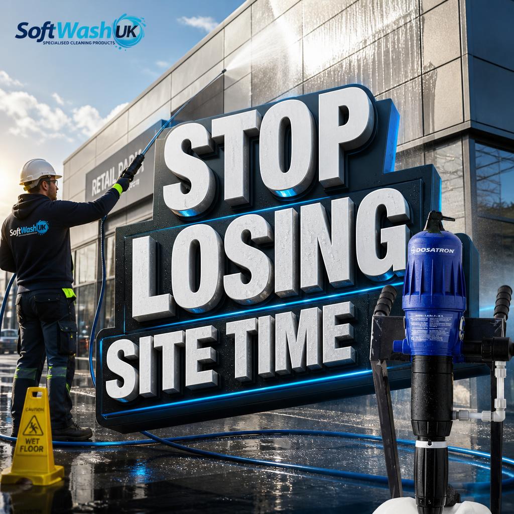 Soft Washing Equipment: Boost Exterior Cleaning Productivity