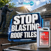 Softwashing Roof Tiles vs Pressure Washing: Best Method