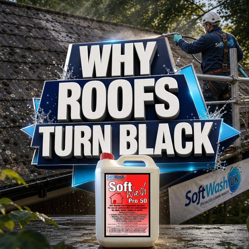 Black Spot Lichen on Roof Tiles: Causes & Treatment