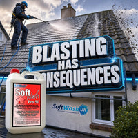 Softwashing vs Pressure Washing Roof Tiles: Best Method