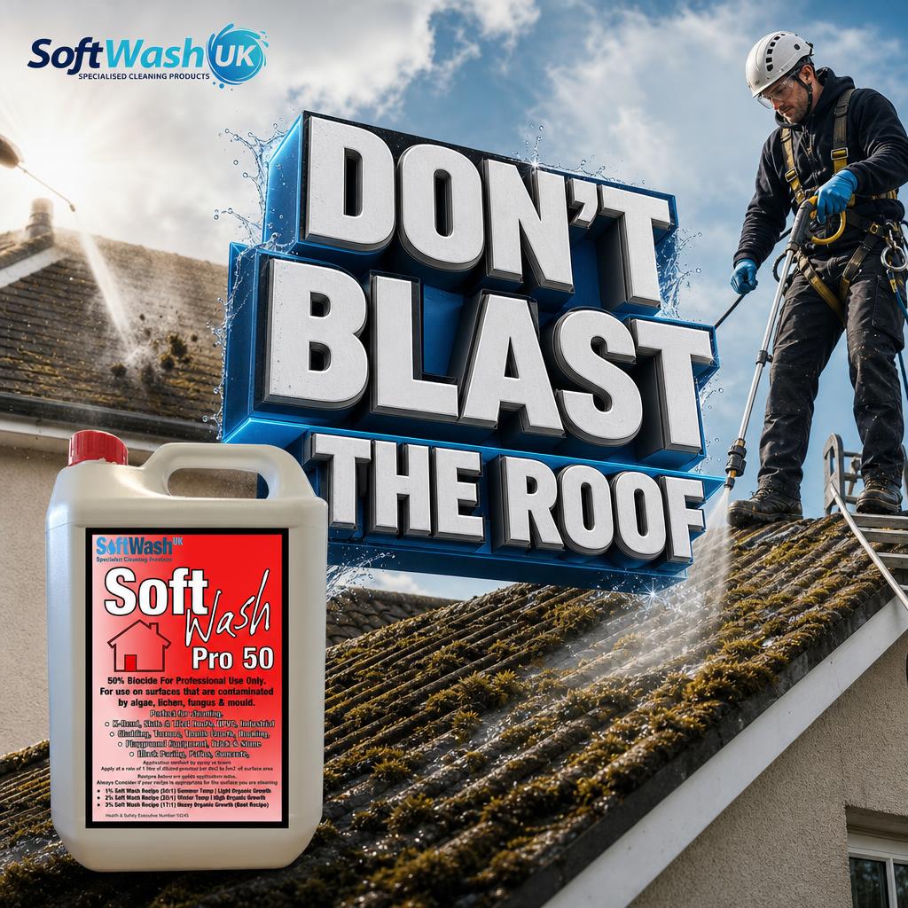 Can You Pressure Wash Roof Tiles? Safer UK Methods