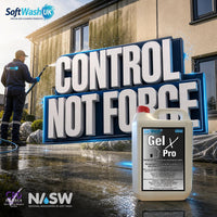 How to Clean Coloured Render Safely