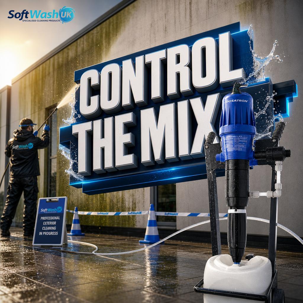 Chemical Delivery Systems for Softwashing: UK Guide