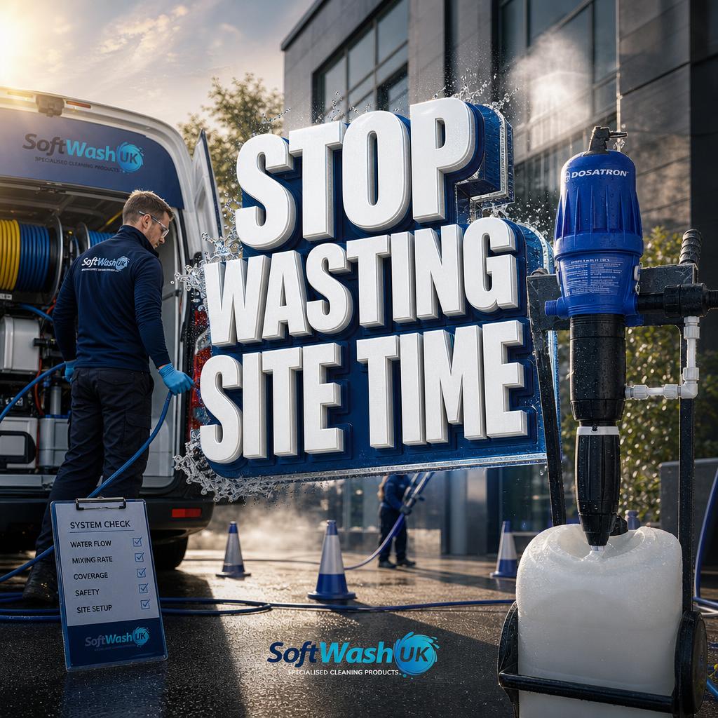 How Exterior Cleaning Contractors Save Time on Site