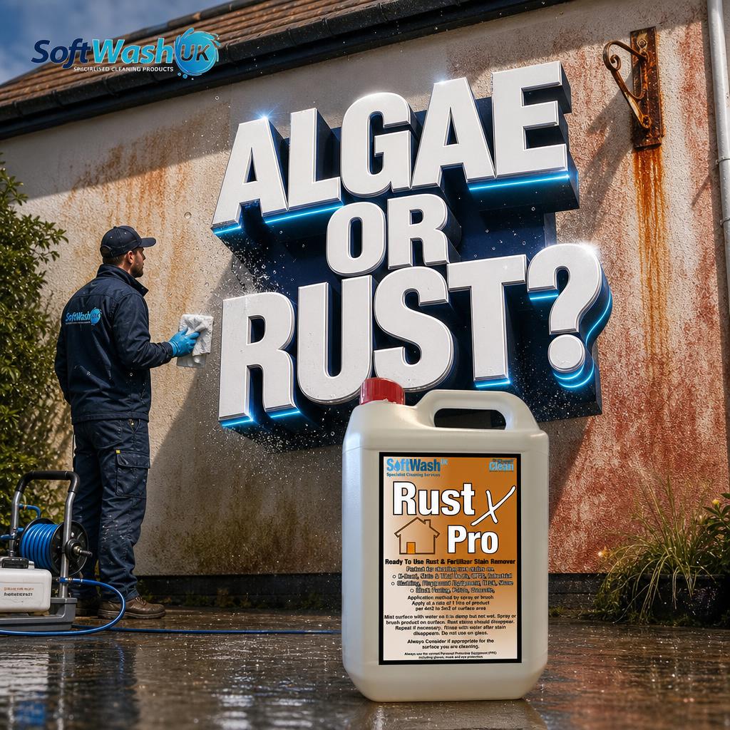 Red Staining on Render: Causes and Safe Removal