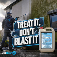 How to Remove Algae From Exterior Walls Safely