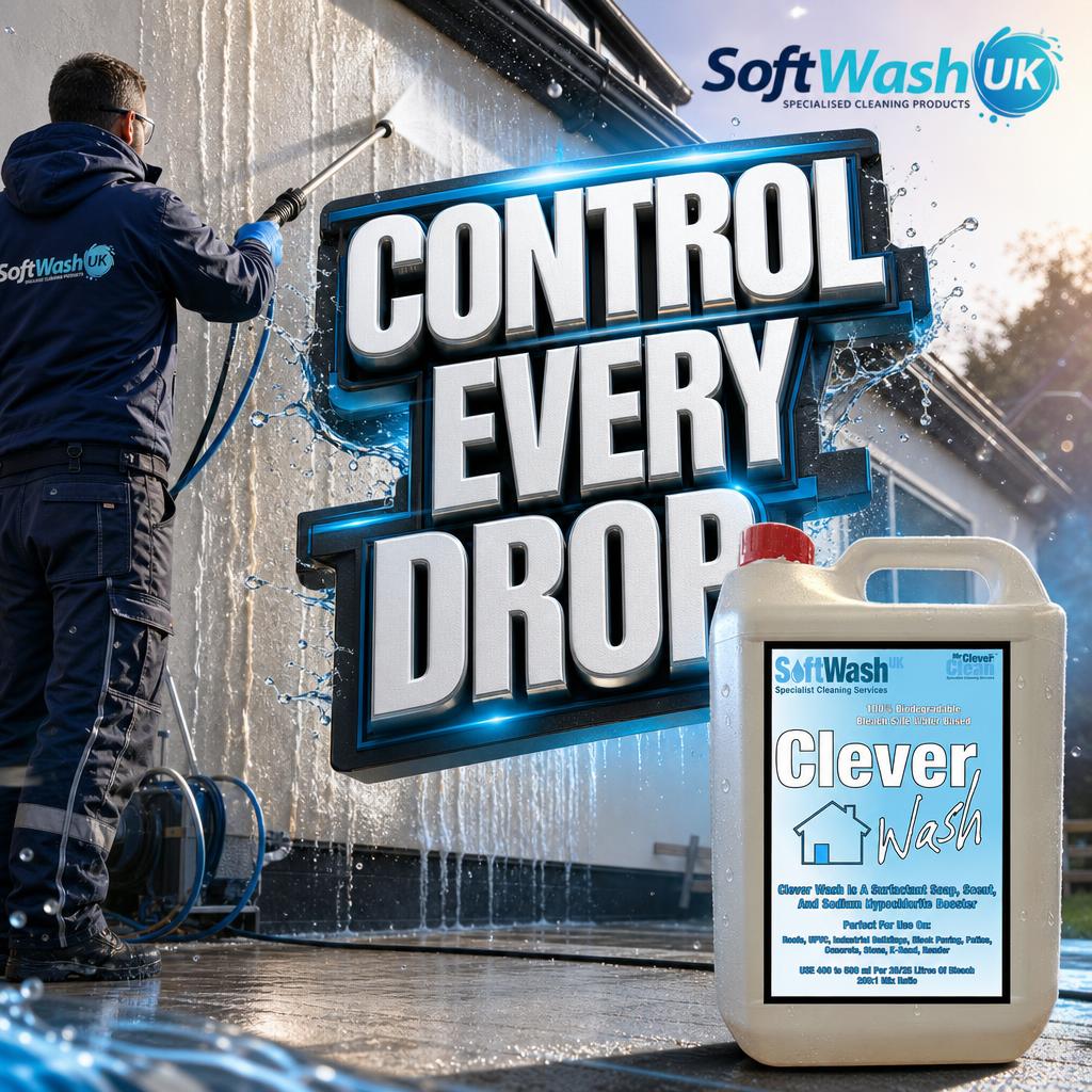 Softwash Surfactant: Why Contractors Use It