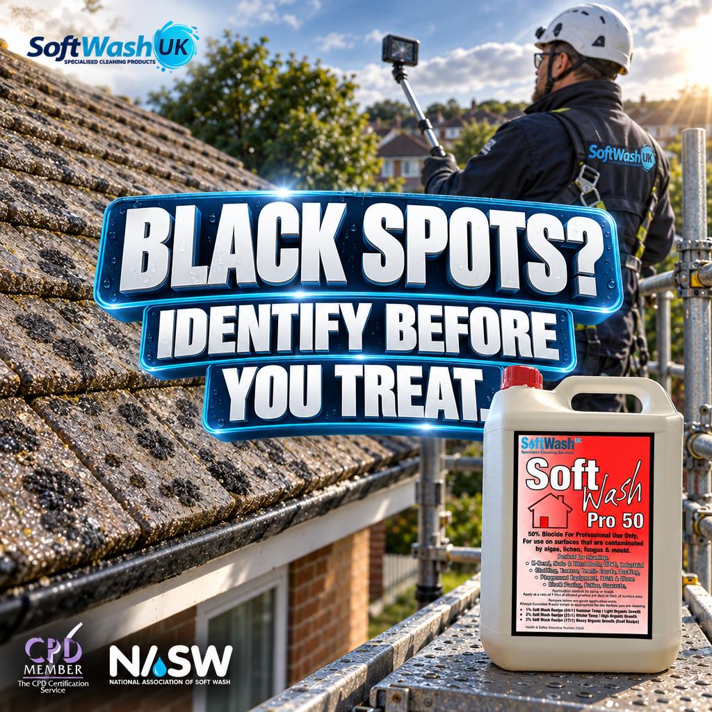 Black Spot Lichen on Roof Tiles: Causes & Treatment