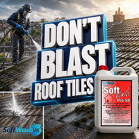 Softwashing vs Pressure Washing Roof Tiles: Best Method