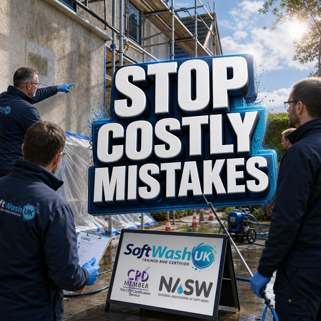 Softwashing Training: Avoid Costly Cleaning Mistakes