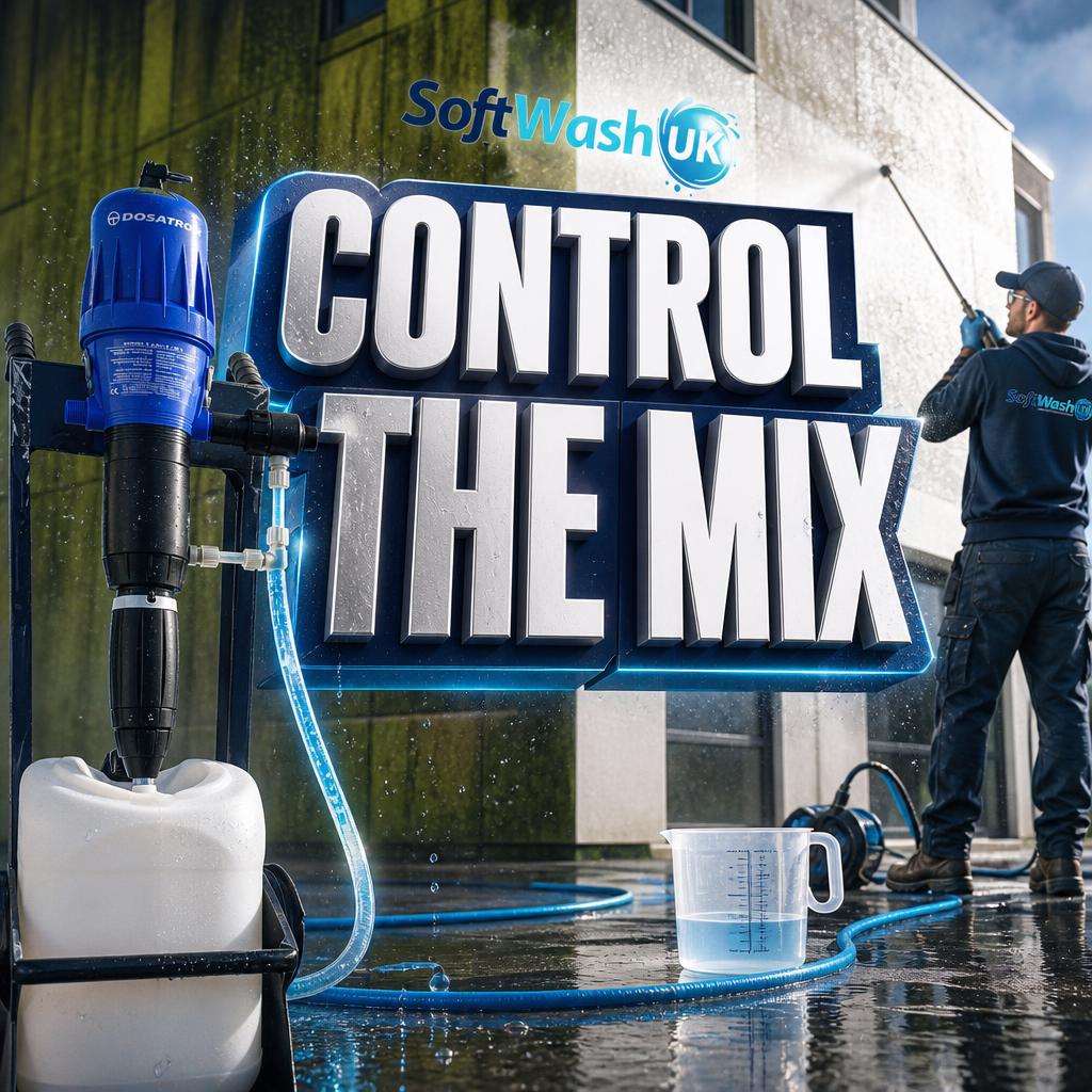 Softwash Ratios: Calculate Safer Cleaning Mixes