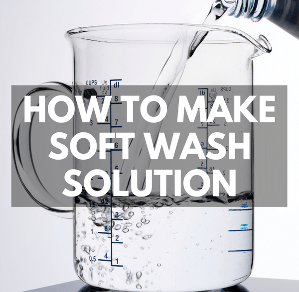 How To Make Soft Wash Solution