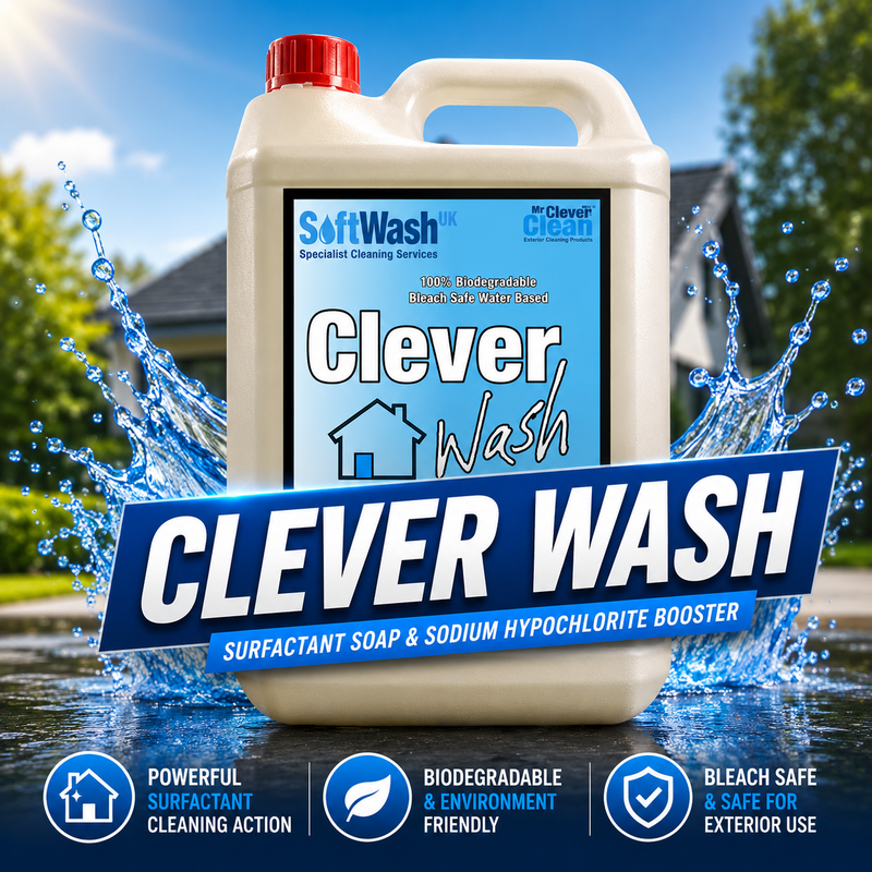 Clever Wash Softwash Surfactant
