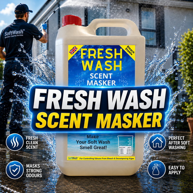Fresh Wash. Soft Washing Masking Scent