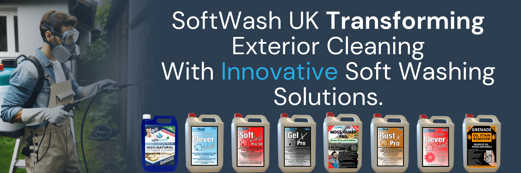 SoftWash UK Transforming Exterior Cleaning With Innovative Soft Washing Solutions 1800 x 600 px