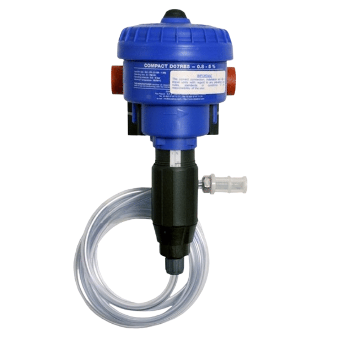 Biocide Injection Assembly Dosatron Biocide Injector D07RE5AFV – SoftWash UK Ltd